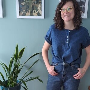 TanJay Blue Short Sleeve Tee